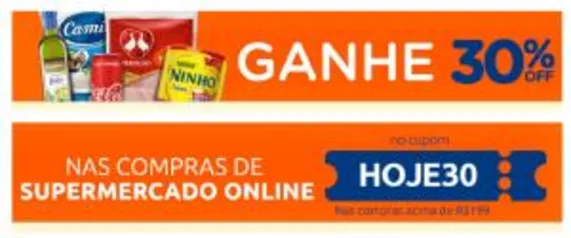 GANHE 30% OFF NO CARREFOUR ONLINE