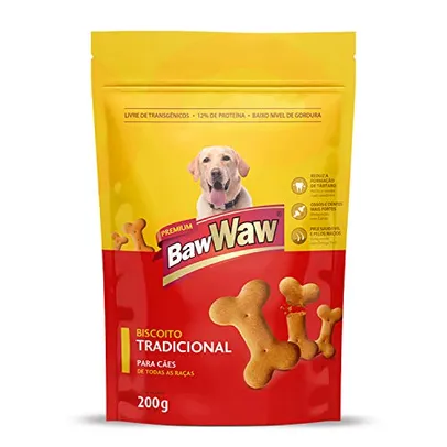 Biscoito Baw Waw para cães Tradicional 200g(leiam a descrição)