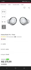 Galaxy Buds Pro - Prata