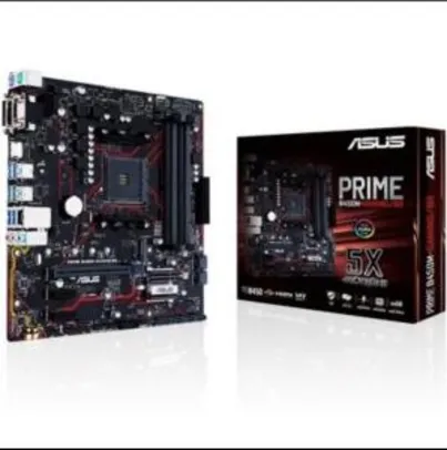 Placa-Mãe Asus Prime B450m Gaming | R$589