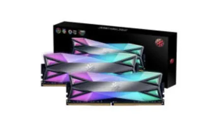 Memória XPG Spectrix D60G RGB 16GB (2x8GB), 3600MHz, DDR4, CL17, Cinza - AX4U360038G17-DT60 7%