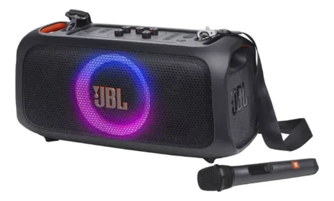 Caixa De Som Bluetooth Jbl Partybox On-the-go Essential