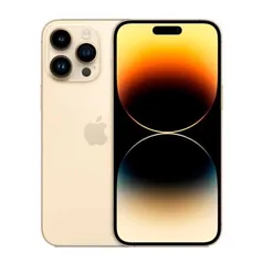[Prime] iPhone 14 Pro Max Apple (128GB) Dourado, Tela de 6,7", 5G e Câmera de 48MP