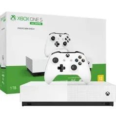 Xbox One S Versão digital + 3 Jogos