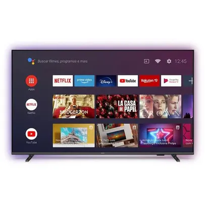 [APP] Smart TV Android Philips 50 4K Ambilight 50PUG7907/78 - Comando de Voz Dolby Vision/Atmos VRR/ALLM Bluetooth