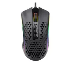 Mouse Gamer Redragon Storm 12400DPI 7 Botões Programáveis RGB Black M808RGB - R$132