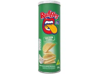 [ LEVE 10 PAGUE 2 ] Salgadinho Tira Onda Sour Cream e Cebola - Ruffles 134g