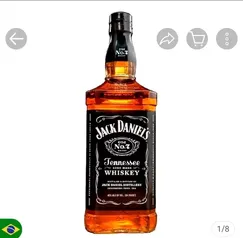 Whisky Bourbon Jack Daniels 1 Litro