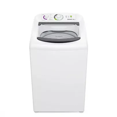 [Primeira Compra + Cashback Consul R$ 1219] Máquina de Lavar Consul 12 kg Branca com Dosagem Econômica e Ciclo Edredom - CWH12BB