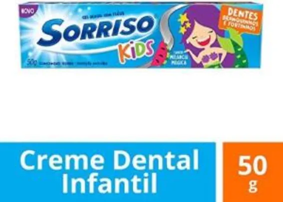 Creme dental Sorriso kids - 50g