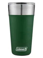 Coleman Copo Térmico de Cerveja 600ml Verde - Com tampa, abridor e base emborrachada