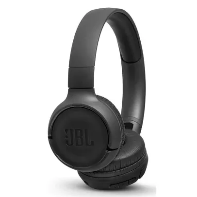 Fone de Ouvido JBL, On Ear, Tune 500, Bluetooth, Preto | R$180
