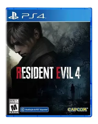 Resident Evil 4 Remake  Resident Evil Standard Edition Capcom PS4 Físico e PS5