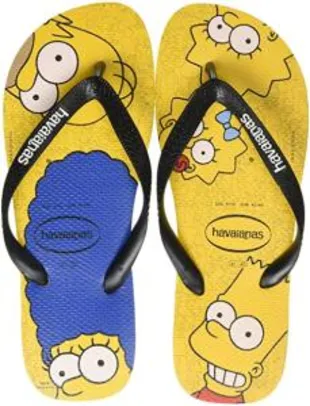 Sandália Simpsons, Havaianas, Adulto Unissex