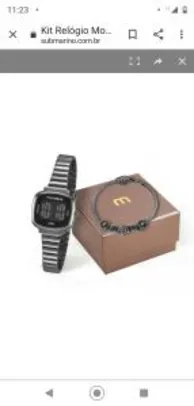 Relógio feminino digital Mondaine | R$138