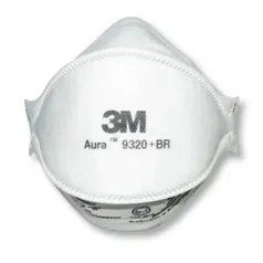 10 Máscaras 3M 9320 PFF2 Aura N95 Proteção Anvisa Inmetro R$51