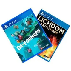 Combo PS4 Budget com 2 Jogos - Jogos Deformers + Lichdom Battlemage 35,99