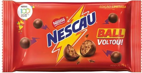 [Oferta Relâmpago] Nescau Ball Chocolate 75g | R$ 4