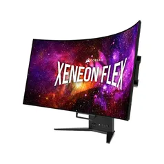 Monitor Gamer Corsair Xeneon Flex OLED 45 WQHD, 240Hz, 0.03ms, DisplayPort e HDMI, G-Sync e FreeSync Premium - CM-9030001-NA