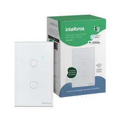 Intelbras Interruptor Smart Wi-Fi Touch 2 EWS 1002 Branco