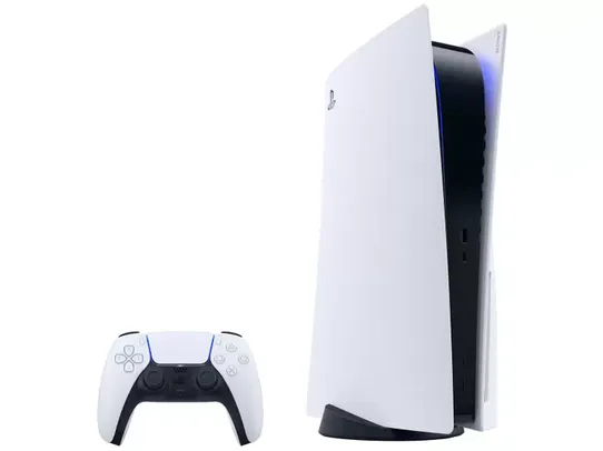 PlayStation 5 2020 825GB 1 Controle Branco Sony