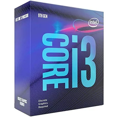 Processador Intel core i3-9100f 3.6Ghz 6MB lga1151, BX80684I39100F