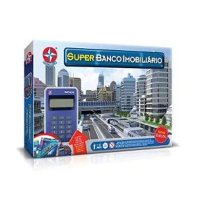 Jogo Super Banco Imobiliário Brinquedos Estrela | R$ 120