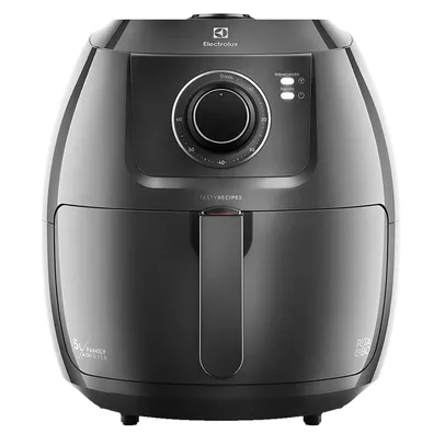 (Levando 2) Fritadeira Elétrica Air Fryer Electrolux 5 Litros Grafite Family Efficient por Rita Lobo 1700W 127V