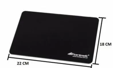 Mouse Pad Gamer Bap-102bk Fortrek - R$ 3