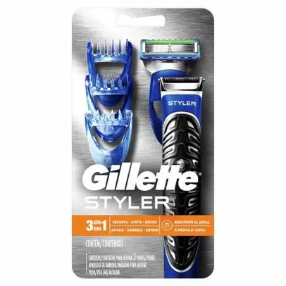 Barbeador Gillette Styler 3 Em 1 Com 1 Unidade 1 Unidade | R$99