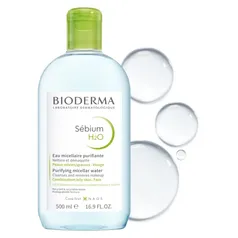 Sébium H2O Água Micelar Dermatológica Antioleosidade, Bioderma, 500 Ml