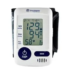 Medidor de Pressão Digital de Pulso Incoterm MP060 | R$95