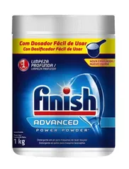 Detergente em Pó para Lava-Louças Finish - Power Powder 1kg 