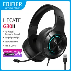 Edifier Gaming Headset HECATE G30 II USB Fones De Ouvido Com Fio RGB Ilumina