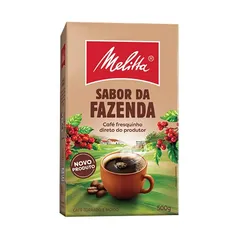 Café Tradicional Sabor da Fazenda Melitta Vácuo 500g