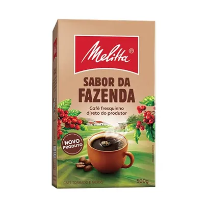 Café Tradicional Sabor da Fazenda Melitta Vácuo 500g