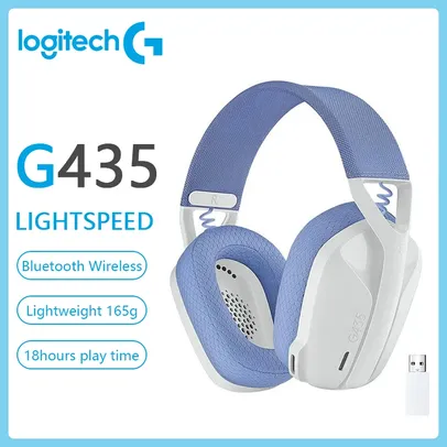 [Imposto Incluso] Headset Gamer Sem Fio Logitech G435 LIGHTSPEED