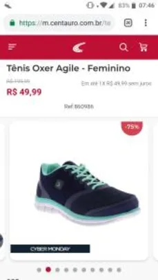 Tênis Oxer Agile – Feminino