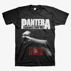 Camiseta Pantera - Vulgar - Preta 