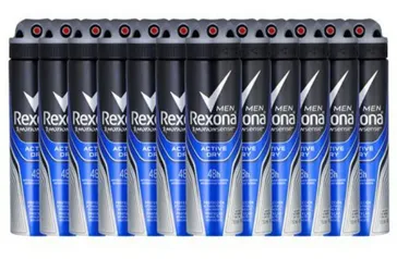 [12 un.] Desodorante Antitranspirante Aerosol Rexona Men Motionsense Active Dry - 150ml | R$ 115