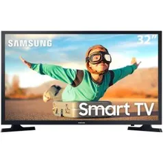 Smart TV LED 32" HD Samsung T4300 com HDR, Sistema Operacional Tizen, Wi-Fi, Espelhamento de Tela, Dolby Digital Plus, HDMI e USB | R$1115