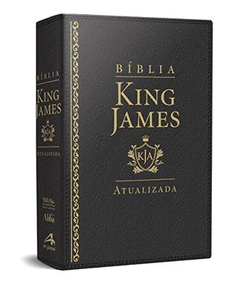 [Prime] Bíblia De Estudo King James Atualizada Letra Grande Preta