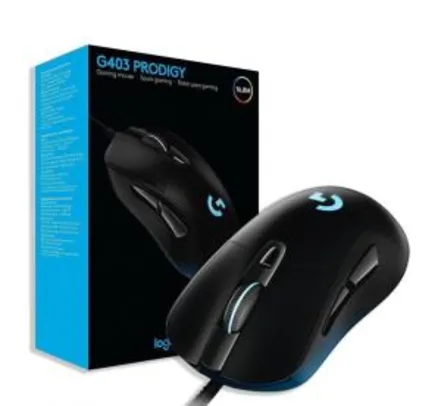 Mouse Gamer Logitech G403 Prodigy Rgb | R$184