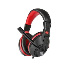 Headset Gamer EXODUS Multiplataforma P2/P3 Preto/Vermelho - HGEX1 ELG