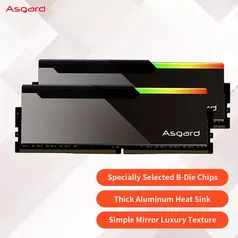 [ Taxa Inclusa] Memoria rgb gamerAsgard Bragi Chip B-Die Ddr4 Ram 8gbx2 3600mhz CL14