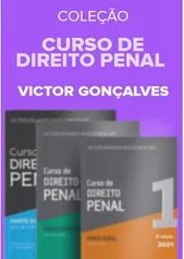 Coleção - Curso de Direito Penal - Victor Gonçalves (3 volumes)