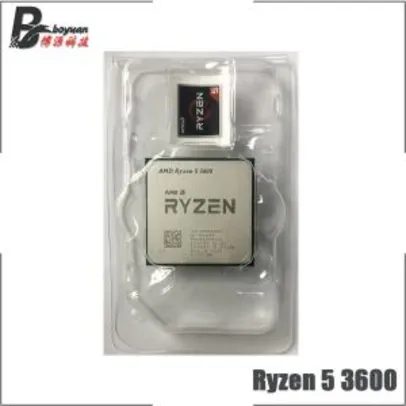 (NOVOS USUÁRIOS) Processador Ryzen 5 3600 | R$889