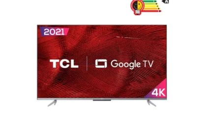 Smart TV TCL LED Ultra HD 4K 55" Android TV,Google Assistant 55P725 