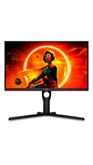 Monitor Gamer AOC 24.5, Wide, 240Hz, Full HD, 0.5ms, DisplayPort e HDMI, 119,9% sRGB, HDR 10, FreeSync Premium, VESA - 25G3ZM