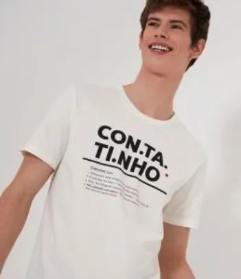 Camiseta Contatinho - R$10